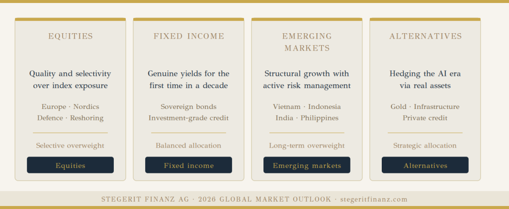 Stegerit Finanz AG's Investment Outlook for 2026